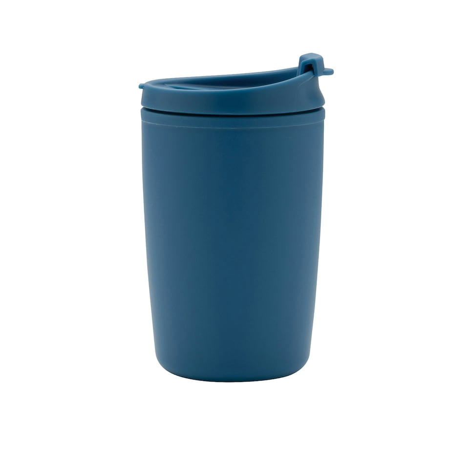 image 1 of XD Collection Flip Top Polypropylene Recycled 300ml Tumbler - Blue - One Size