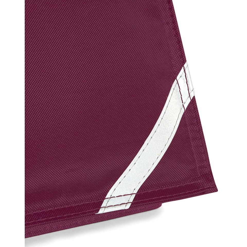 image 1 of Quadra Junior Book Bag With Strap - Burgundy - One Size