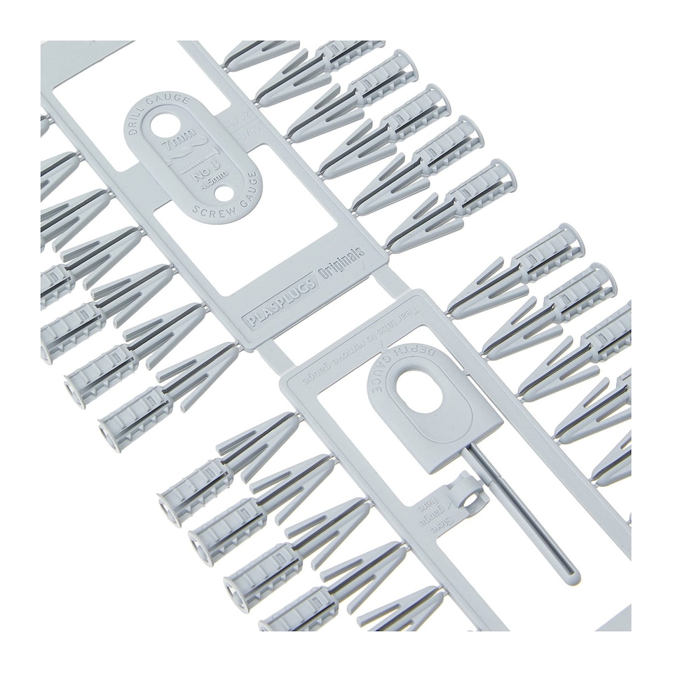 image 1 of Plasplugs Plasterboard Fixings Value Pack - 50 Fixings