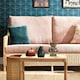 image 2 of Desser Eden Natural 3 Seater Rattan Sofa Set in Jubilee Blush - Conservatory Sofa Suite