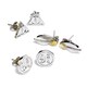 image 6 of Harry Potter Stud Earring Set Snitch/ Deathly Hallows/ Platform 9 3/4- WE0104