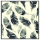 image 1 of Feathers fantastic birds  pattern (Picutre Frame) Grey | S