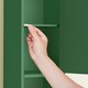image 7 of SoBuy Tall Bathroom Storage Cabinet with Adjustable Shelves and Drawer, Dark Green, 7.9x7.9x70.9 in, 13.4 kg - BZR34-II-SY