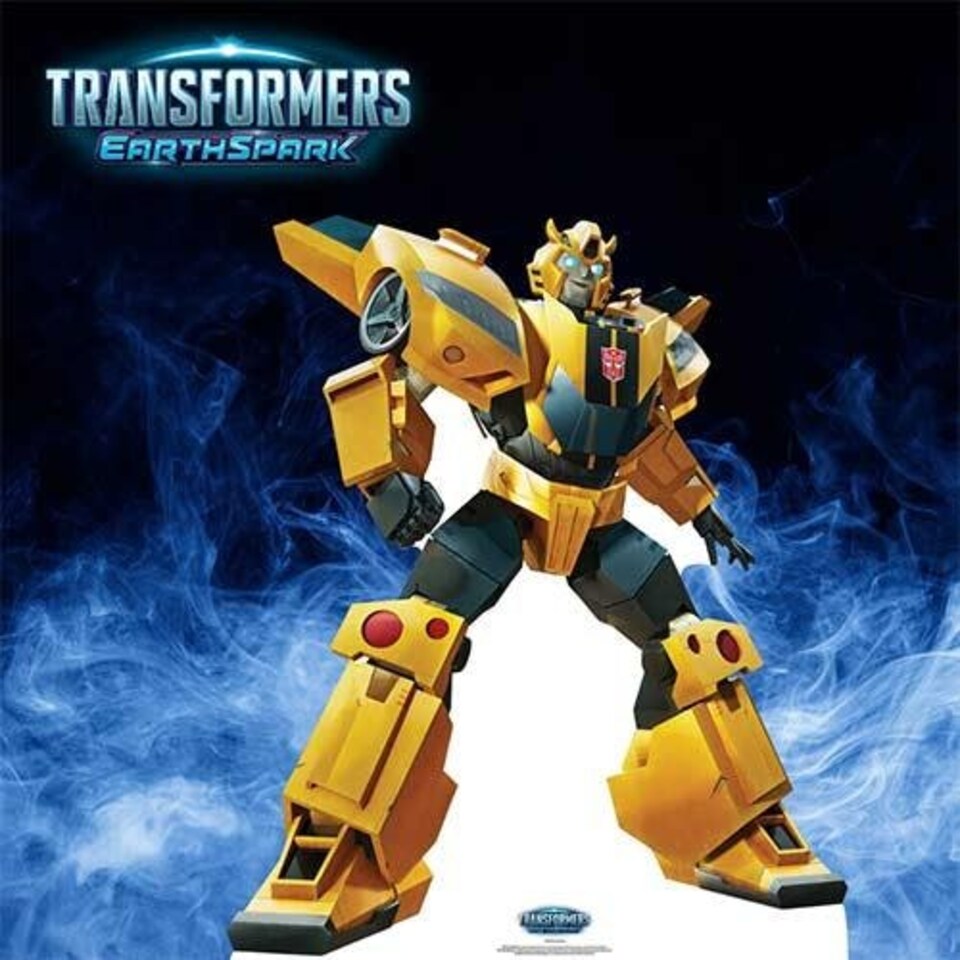 image 1 of Bumblebee Transformers Lifesize Cardboard Cutout 113cm
