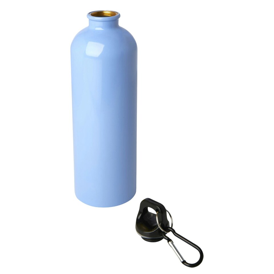 image 1 of Floso Oregon Stainless Steel Single Wall 750ml Water Bottle - Cloud Blue - One Size