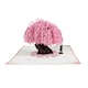 image 2 of Pink Cherry Blossom Tree With Couple 3D Pop Up Greeting Card