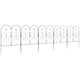 image 1 of Outsunny 5PCs Decorative Garden Fencing 32in x 10ft Metal Border Edging