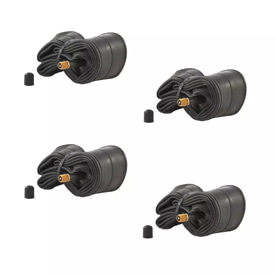 image 1 of Aero Sport Set x 4 Butyl 12" x 1.75/2.125 Inner Tube Schrader Valve 47/62-204