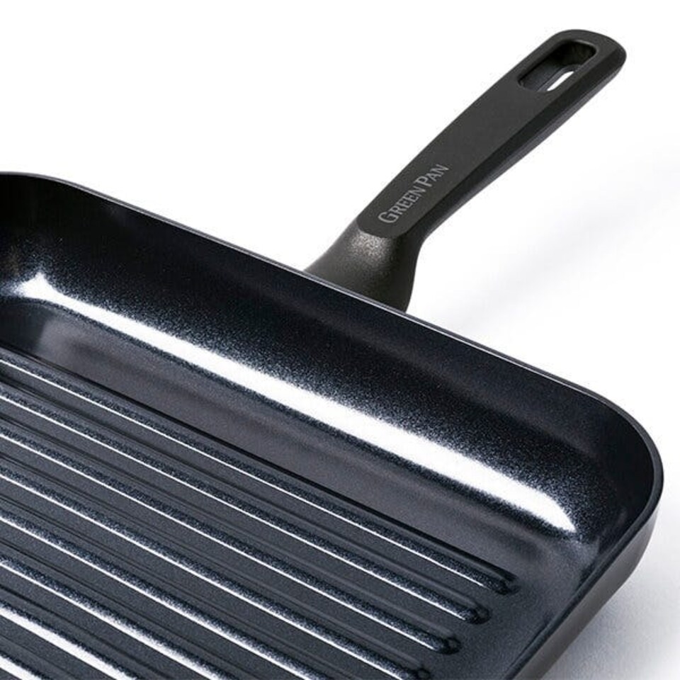 image 1 of GreenPan Memphis Non-Stick 28cm Grill Pan