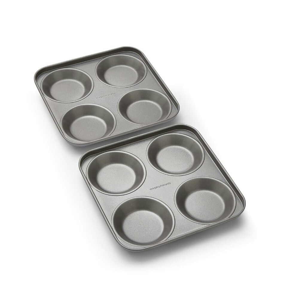 image 1 of Morphy Richards 4 Cup Yorkshire Pudding Tray Set