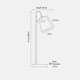 image 7 of Black and Brushed Brass Task Table Lamp Black | Gold