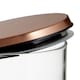 image 4 of Interiors by Premier Practical Design Rose Gold Lid 550ml Storage Jar, Elegant House Spice Jars, Durable Organizer For Kitchen