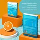 image 3 of Hydravive Rehydration Electrolytes Powder - High Strength Vitamin C and All 8 B Vitamins: B1, B3, B5, B12 Supplement Sachet Drink - 7 Pack Orange