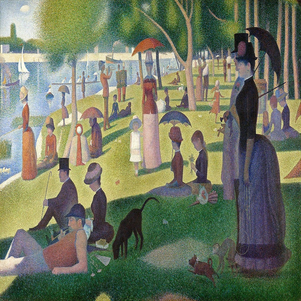 image 1 of A Sunday on La Grande Jatte - Georges Seurat 1000 Piece Jigsaw Puzzle