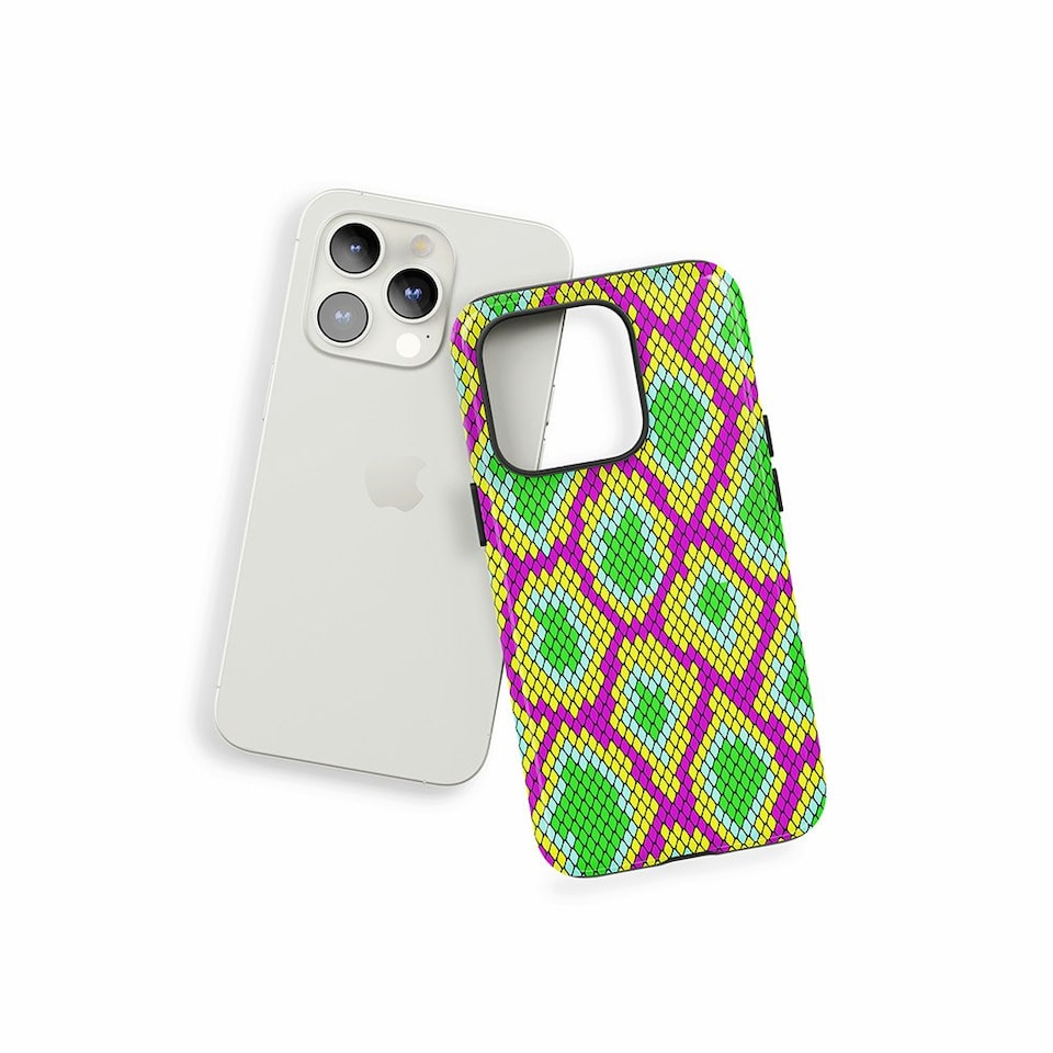 image 1 of Snake Charmer Phone Case | Green | iPhone 11 Pro
Tough | iPhone 11 Pro
Tough