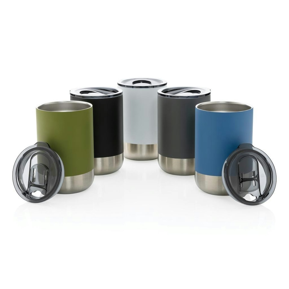 image 1 of XD Collection Recycled Stainless Steel Tumbler - White - One Size