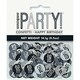 image 4 of Unique Party Glitz Foil Confetti - Black - 13