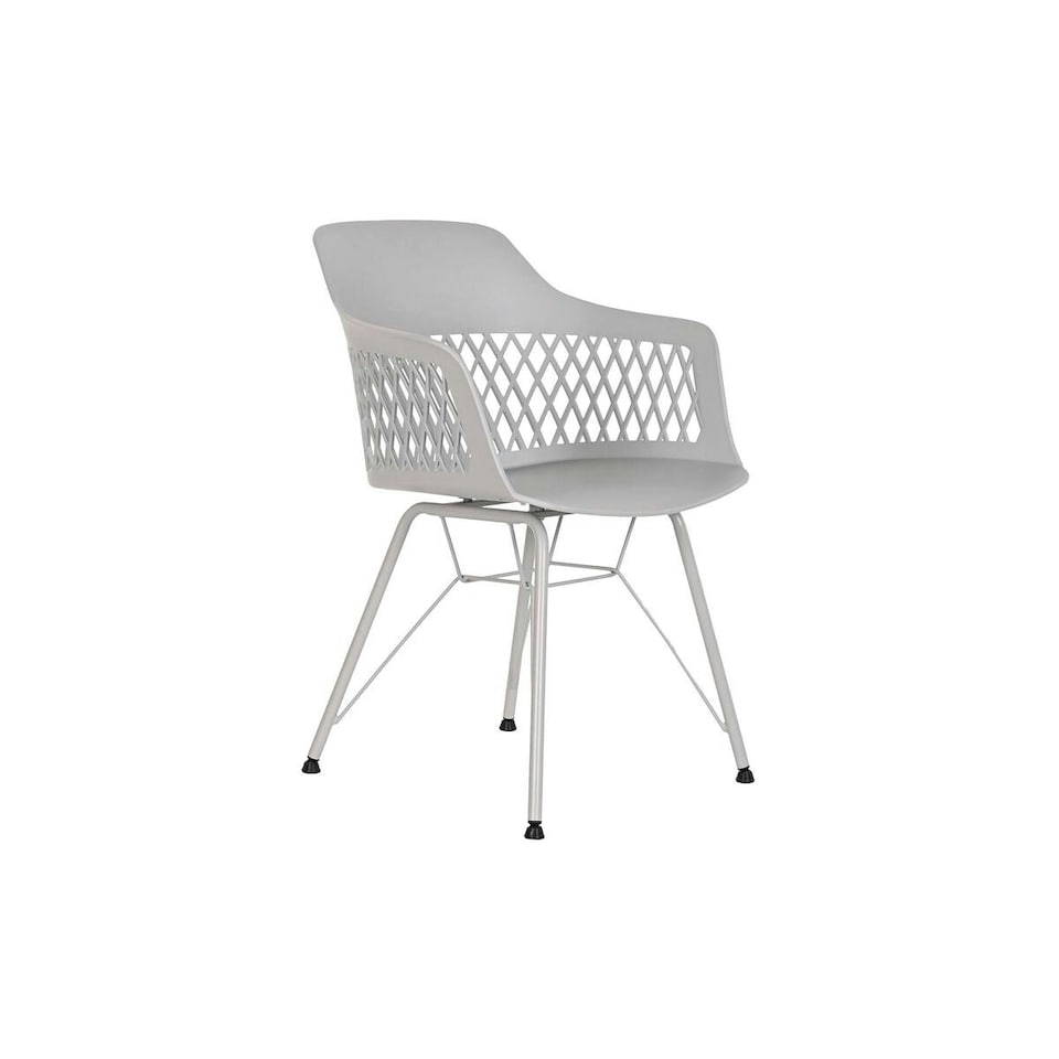 image 1 of Dining Chair DKD Home Decor Light grey 57 x 57 x 80,5 cm Grey