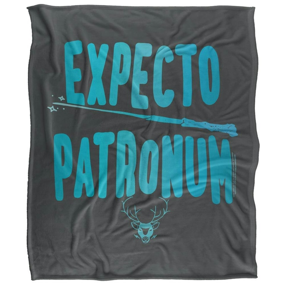 image 1 of Harry Potter Expecto Patronum Wand Blanket - Multicoloured - One Size