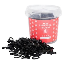 Imperial Riding Plain Horse Plaiting Bands - Black - 150g