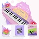 image 4 of HOMCOM Mini Battery Organ Piano Microphone Stool 32 Key Keyboard Kids Toy