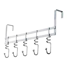 Buckingham Premium Over the Door 5 Swirl Hook Hanger