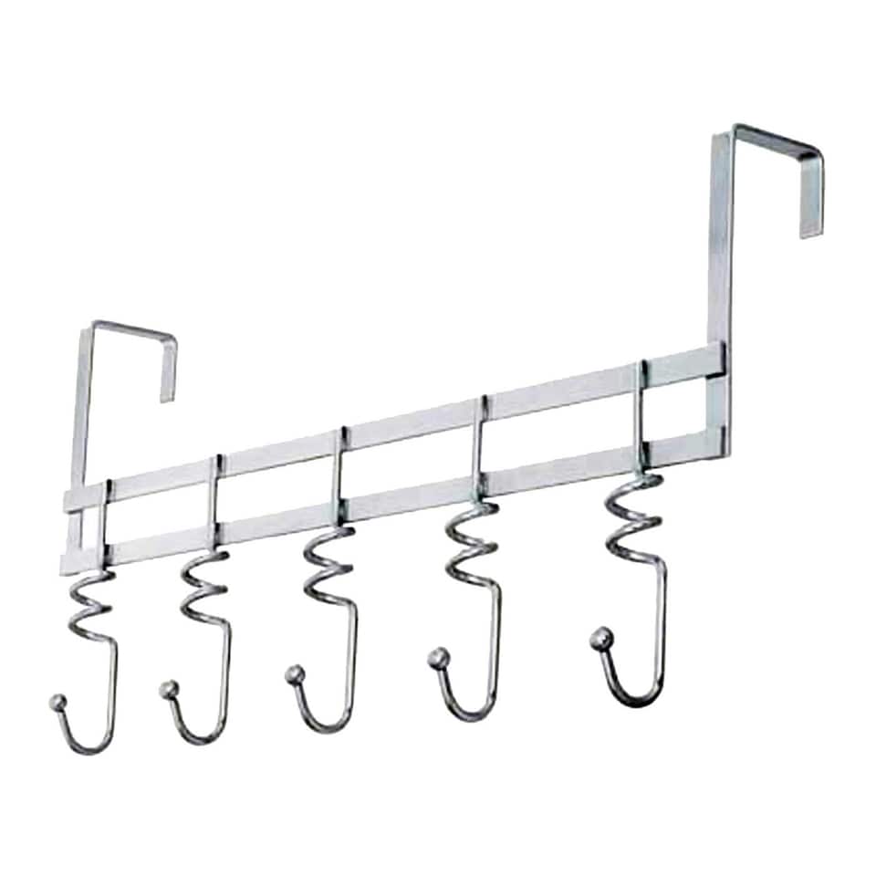 Buckingham Premium Over the Door 5 Swirl Hook Hanger