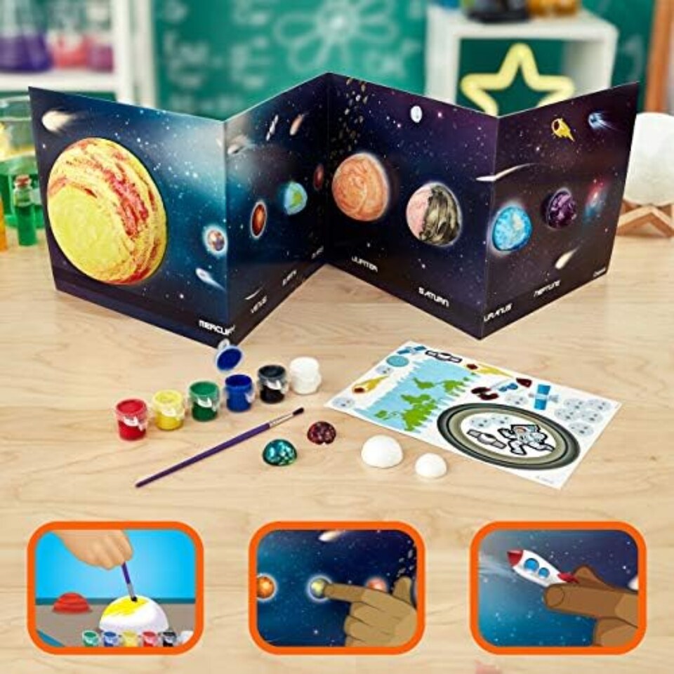 image 1 of Crayola STEAM Solar System Science Kit