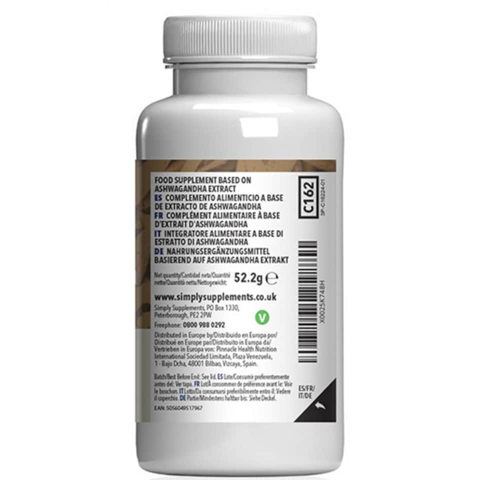 image 1 of KSM-66® Ashwagandha 600mg - 60 Capsules