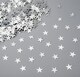 image 1 of 3 Packs of 14g Silver Star Confetti