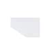 image 5 of Elegant Brands Salcombe White Wooden Bathroom Corner Cabinet White