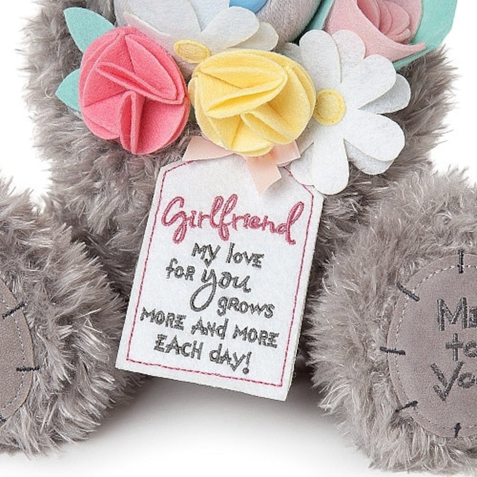 image 1 of For Girlfriend Tatty Teddy Holding Flowers Me to You Bear