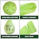 image 2 of ECONX 220L X 50 Compostable Wheelie Bin Liners Bags Biodegradable Refuse Sacks Waste Bag
