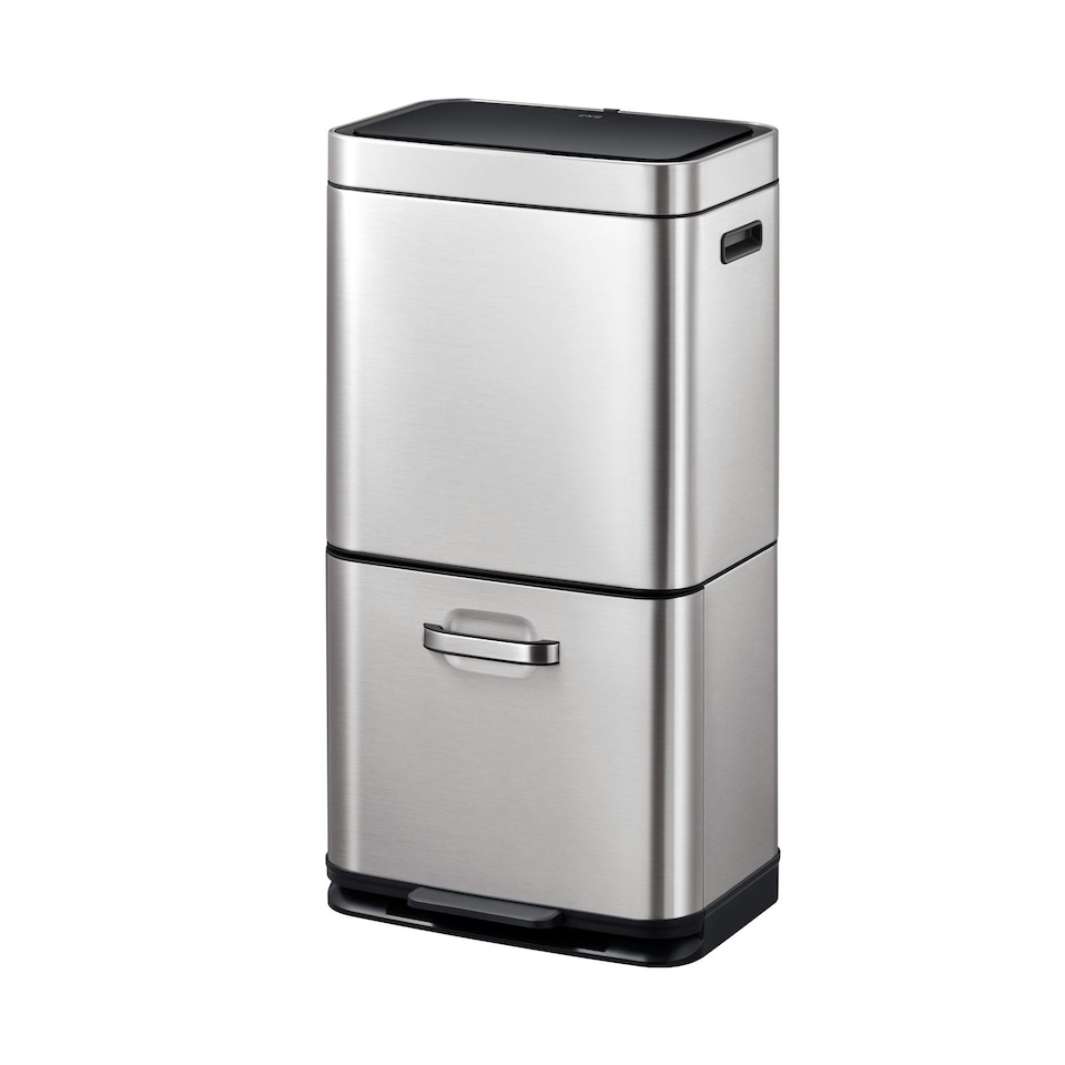 image 1 of Himalaya Recycling Sensor Bin 35L+25L Silver
