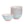 Multi, Nicola Spring Hand-Printed Cereal Bowls - 16cm - Blue - Pack of 6 | Multi | Multi