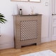 image 7 of Vida Designs Oxford Radiator Cover MDF Cabinet, Unfinished, 78cm