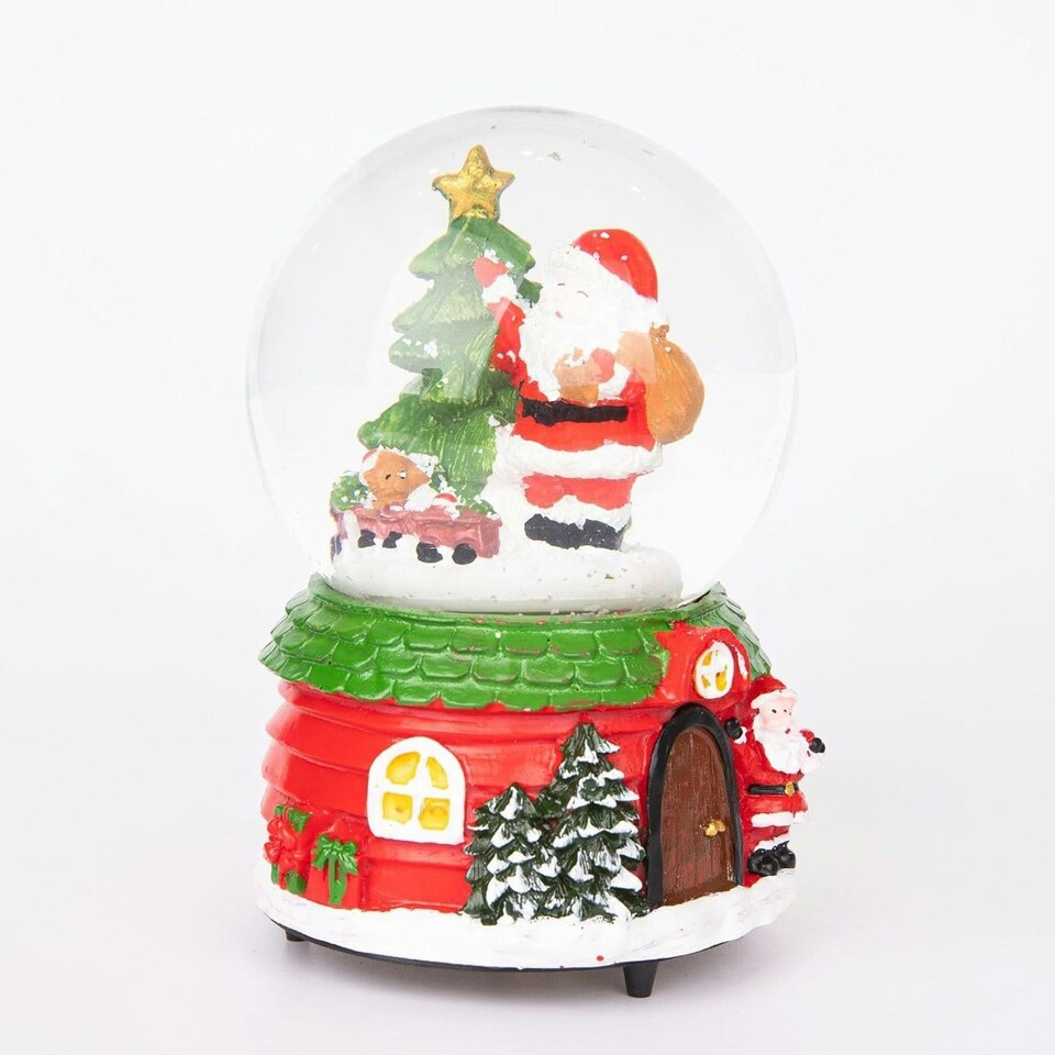 image 1 of 10x15cm Christmas Snowglobe