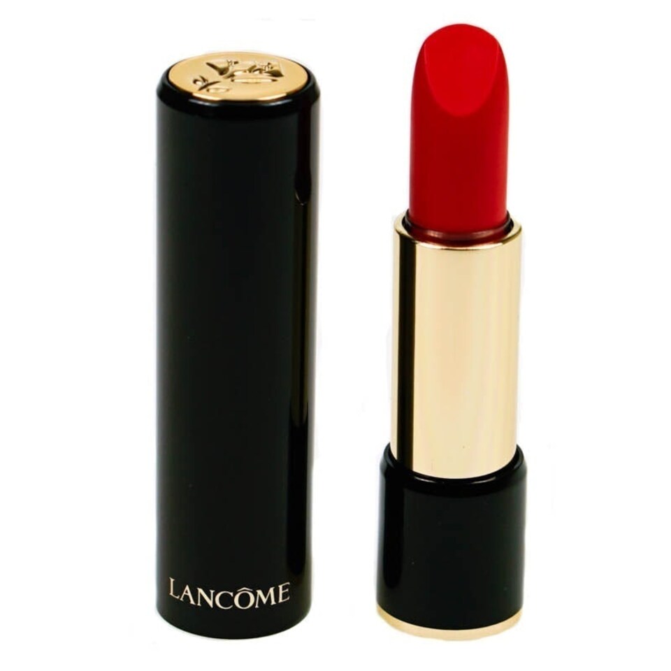 image 1 of Lancome L'Absolu Rouge Hydrating Shaping Red Lipstick 198 Rouge Flamboyant Matte N/A