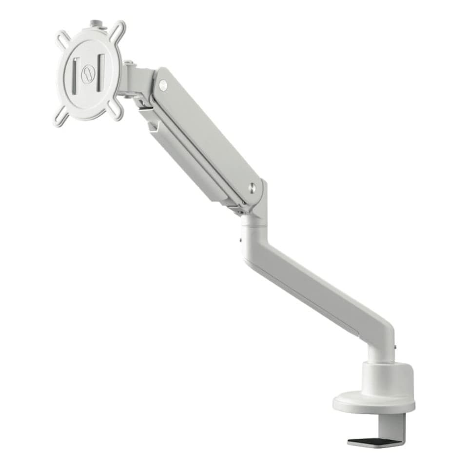 image 1 of One For All DM4120 Solid Line Single Monitor Mount - White