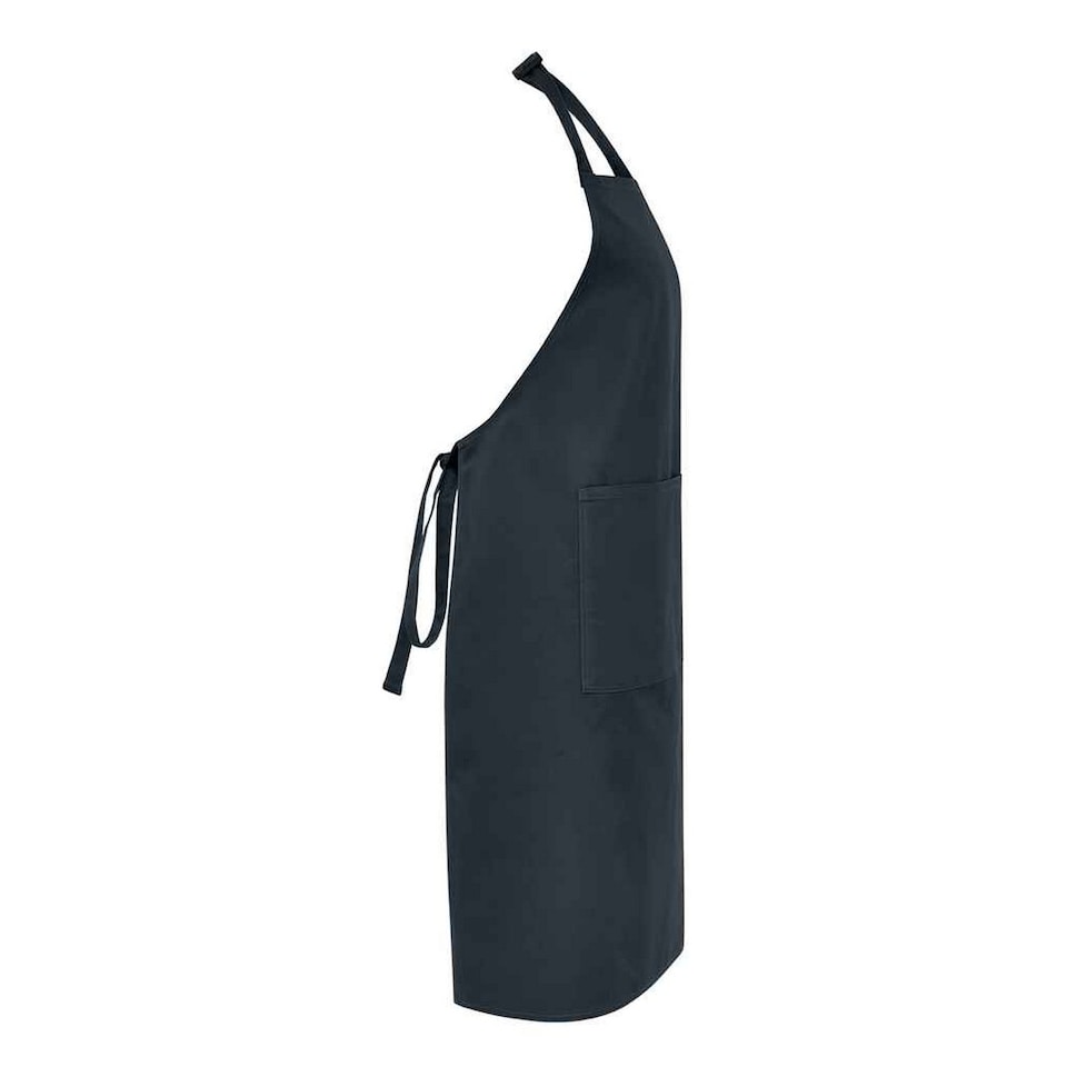 image 1 of Brand Lab Unisex Adult Bibbed Apron | Black | Charcoal | One Size | 1