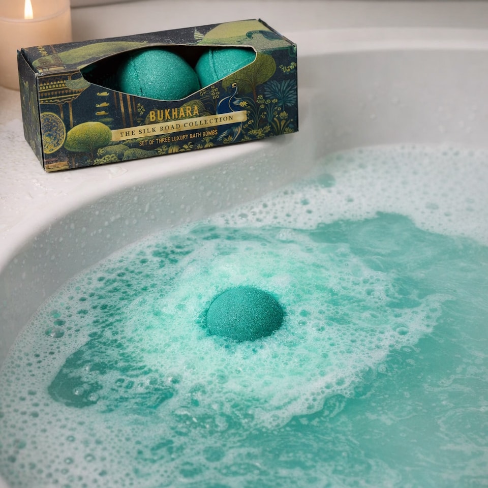 image 1 of The Silk Road Collection Bukhara Windermere Bath Bomb Gift Set