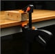 image 2 of Marco Paul 12" Plastic Rachet Bar F-Clamp