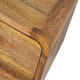 image 6 of Artisan Furniture Mini Curve Oakish Floating Bedside