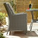 image 3 of Rowlinson Prestbury Bistro Set Natural Stone