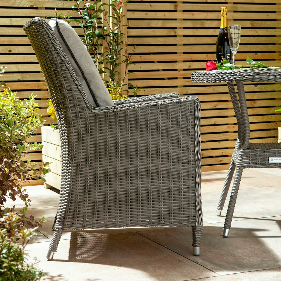 image 1 of Rowlinson Prestbury Bistro Set Natural Stone