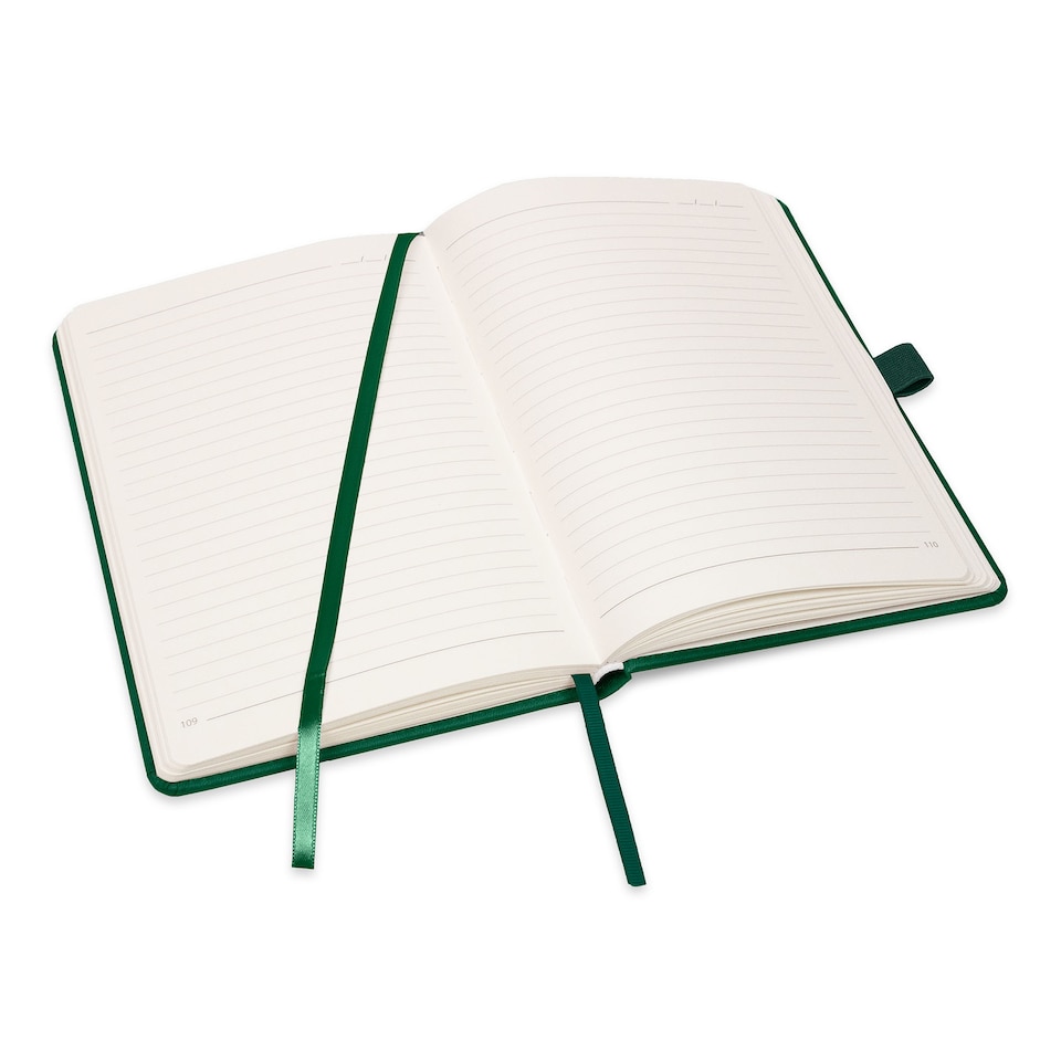 image 1 of Notes London A5 Italian Styled Moretti Notebook Green