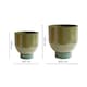 image 5 of Austin Dual Metal Planters (Set of 2) - Mild Steel - Green | Green
