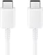 image 6 of Samsung 1M 25W USB C to C Charging Cable White - EP-DA705BWEGWW