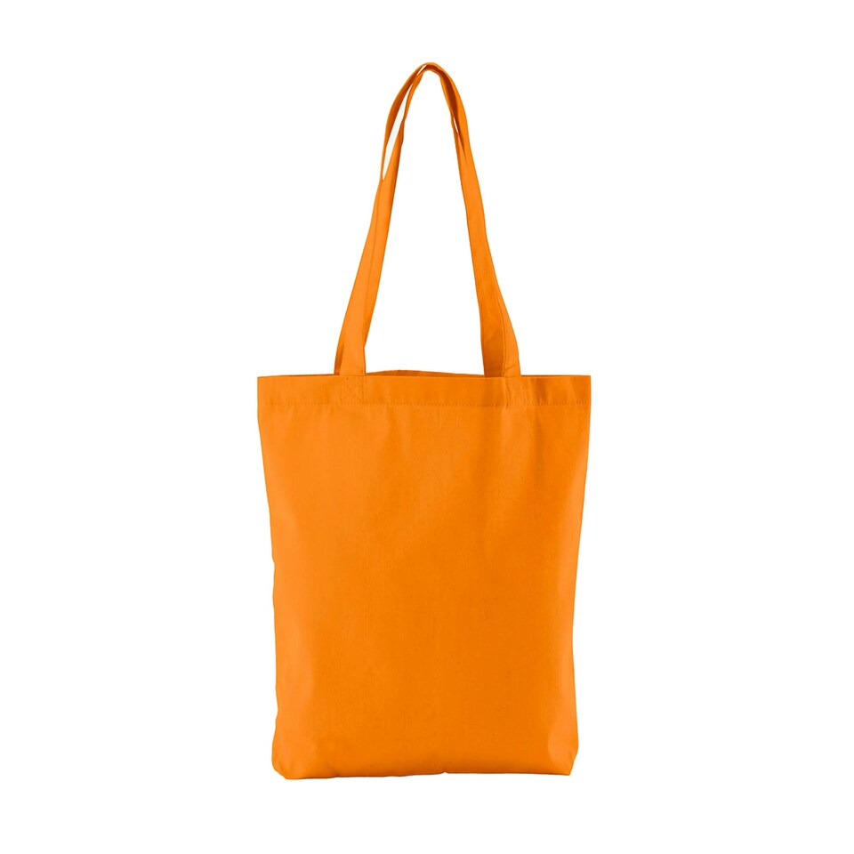 Westford Mill Twill Organic Tote Bag - Orange - One Size Orange