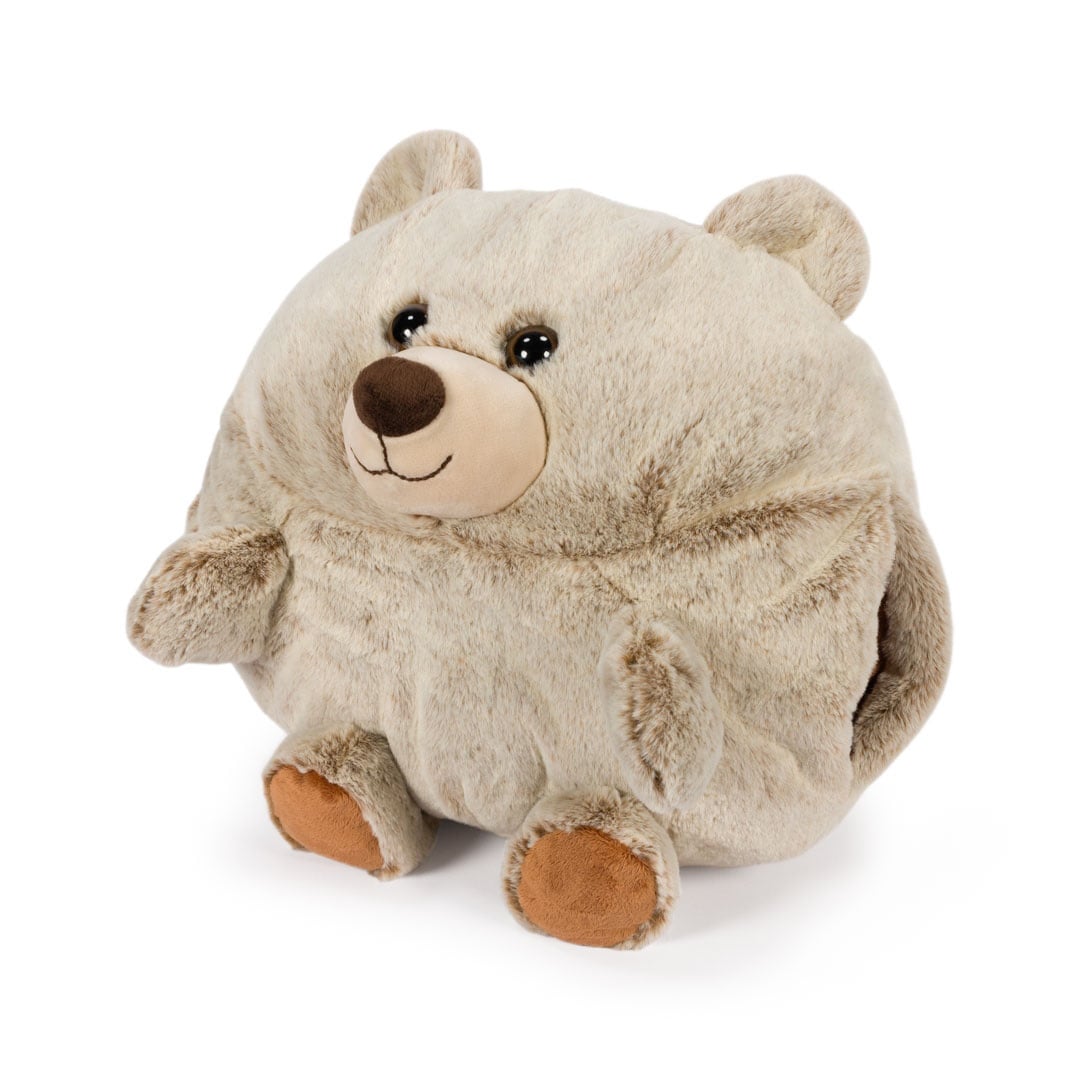 Noxxiez Cosy Plush Hand Warmer Cushion - Teddy Bear - Tesco Groceries